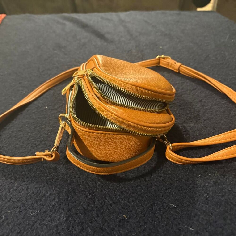 Unbranded Women's Brown and Tan Bag